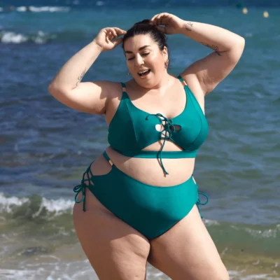 XXl Bikini Top - Teal